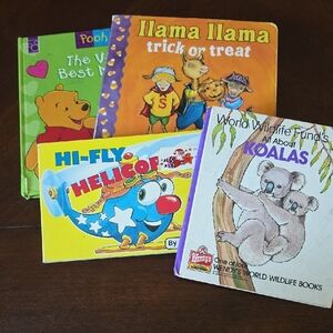 (J40) Kids Storybooks 4 Total
